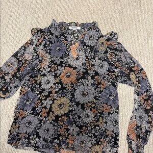 Floral Long Sleeve Blouse